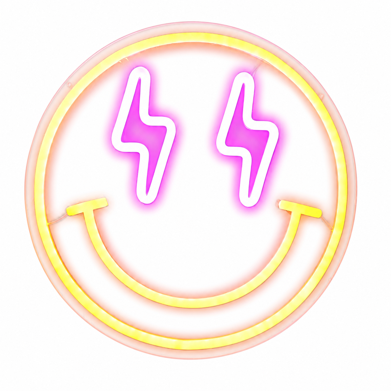 J Balvin Neon Smiley Face Light