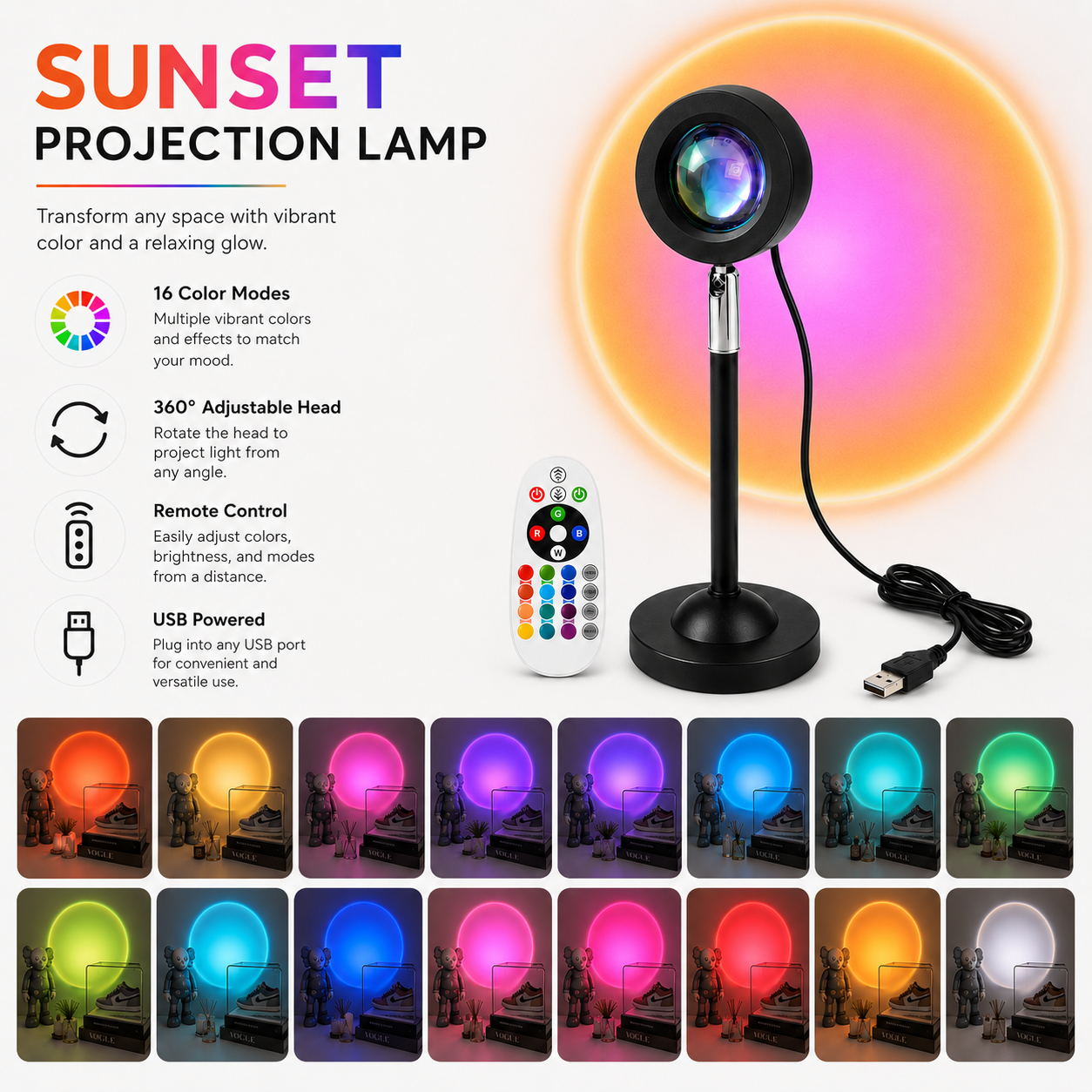Sunset Projection Lamp
