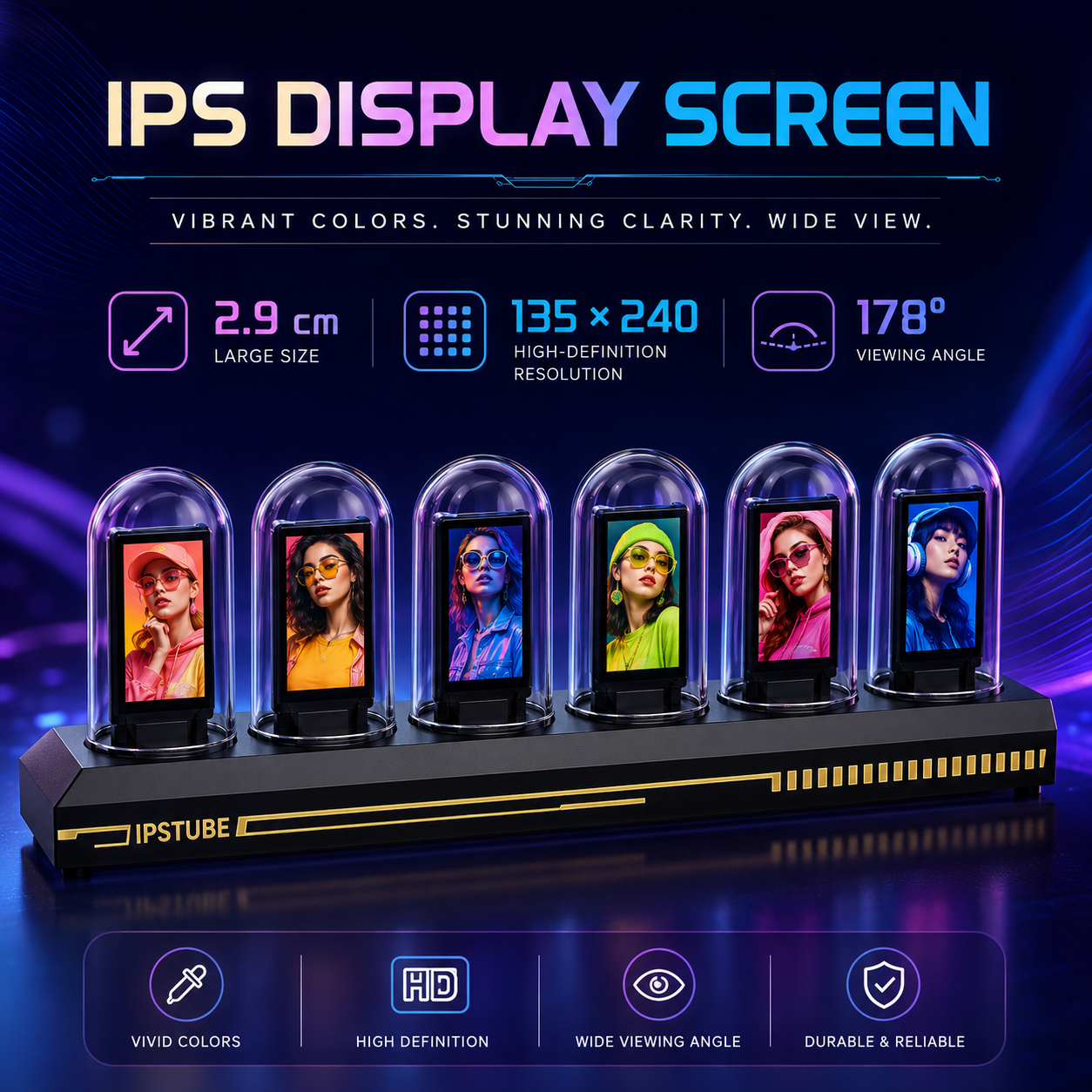IPSTube clock