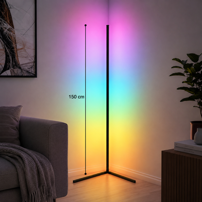 AURORA EDGE-Smart Corner Floor Lamp