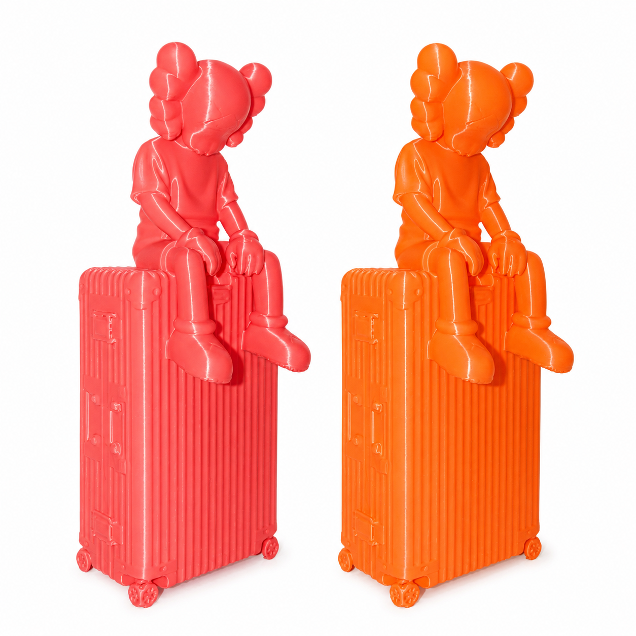 Kaws x Rimowe suitcase