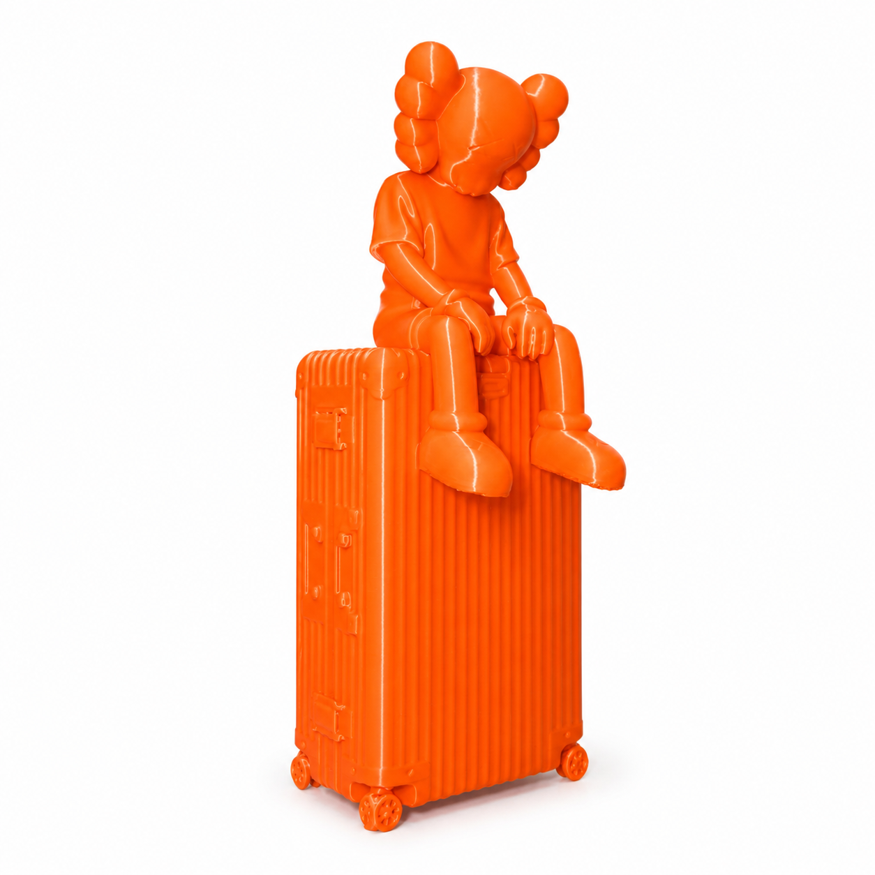 Kaws x Rimowe suitcase