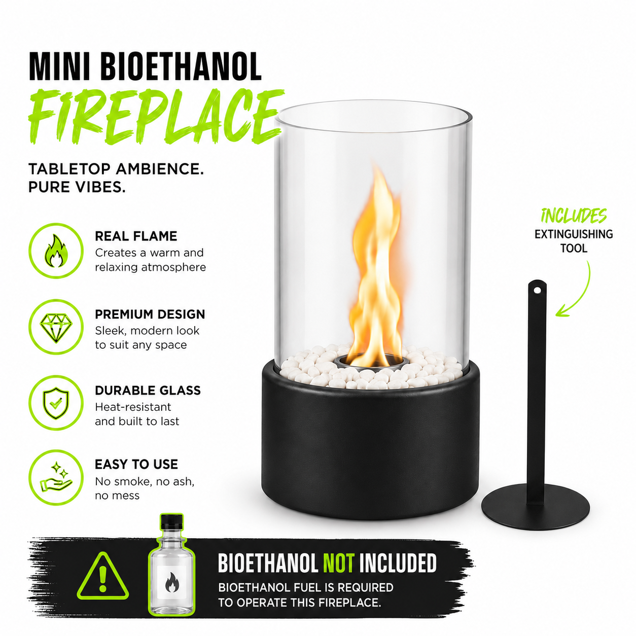 MINI BIOETHANOL FIREPLACE