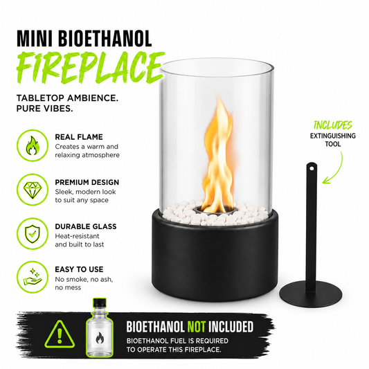 MINI BIOETHANOL FIREPLACE