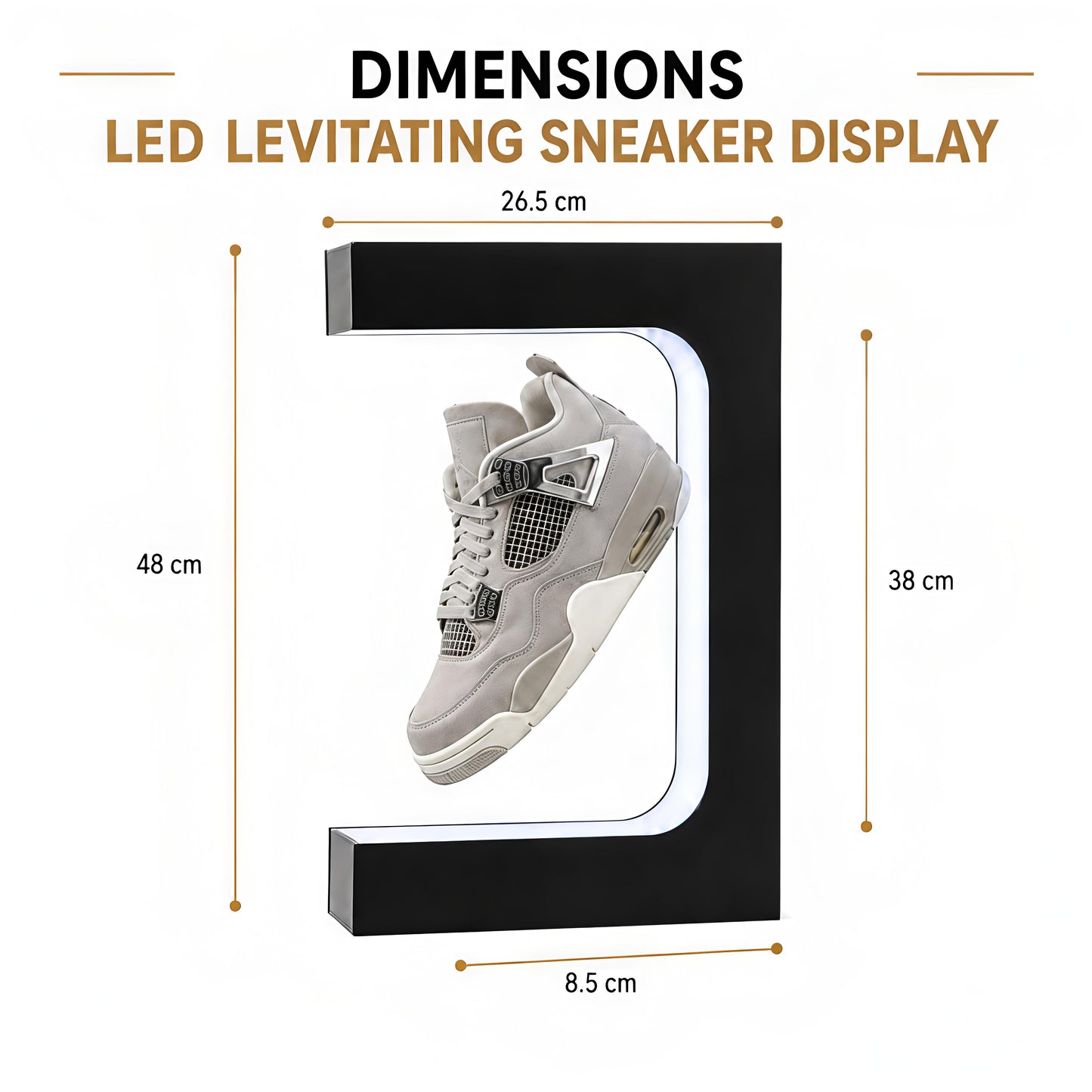 Levitating Sneaker Display